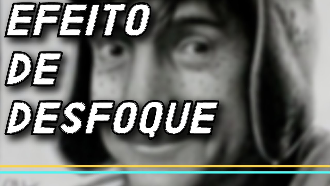 COMO FAZER EFEITO DE DESFOQUE NOS SEUS DESENHOS - MUITO FÁCIL