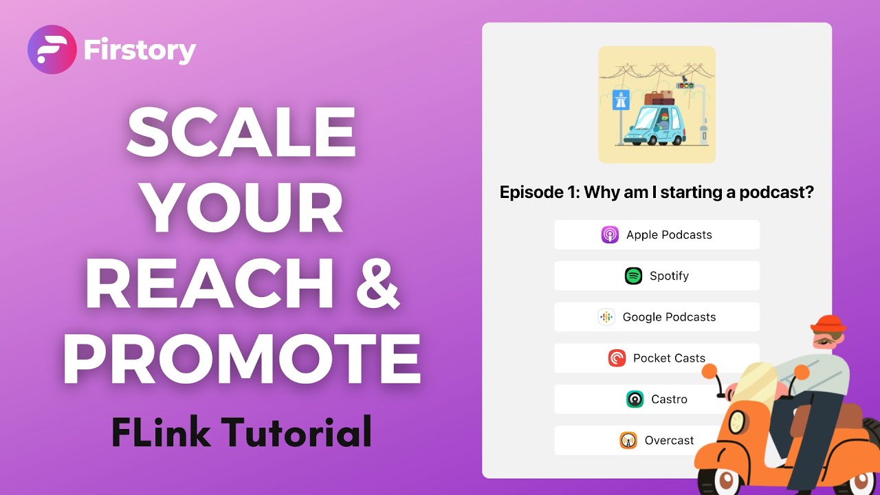 Ada Gak Sih Cara Mudah Monetisasi Podcast Kita?  FLink Basic Tutorial | Firstory Podcast Hosting