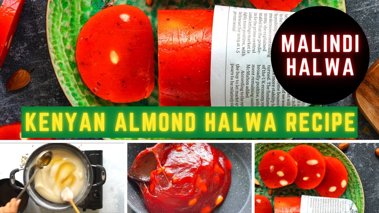 MALINDI HALWA - KENYAN ALMOND HALWA - Lozi | Sanjana.Feasts