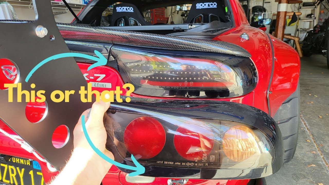 Illumaesthetic FD RX7 Tailights Install!