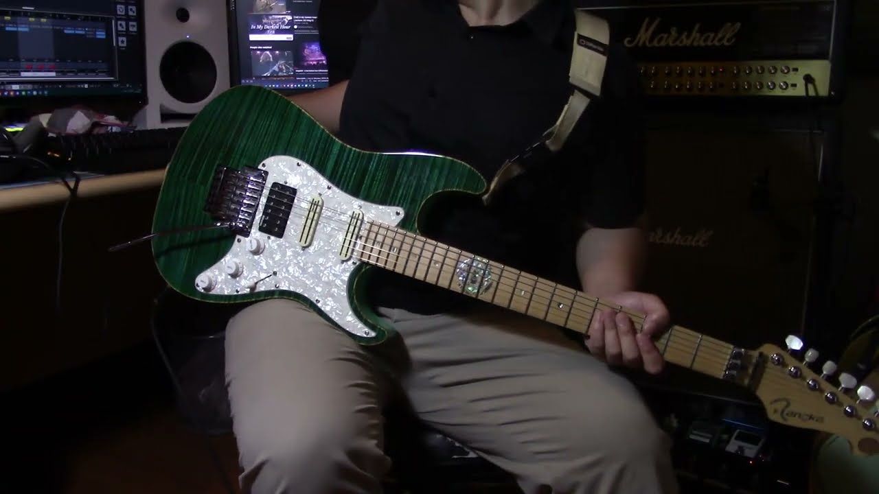 DiMarzio IGNO (DP285) pickups doing E Standard Thrash