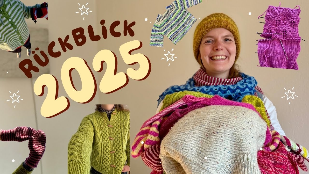 ALLES was ich 2025 gestrickt habe/Jahresrückblick/Tops und Flops🧶✨