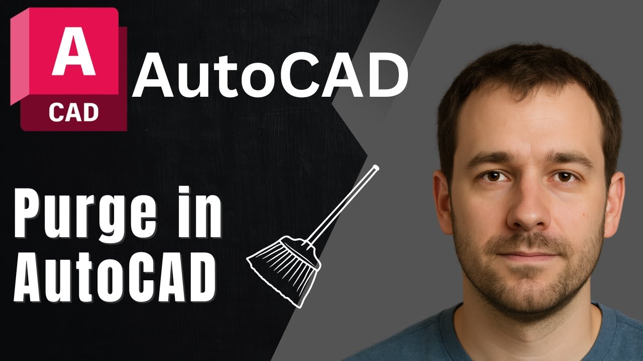 AutoCAD: How to Use the PURGE Command (Clean Up Your Drawing Fast)
