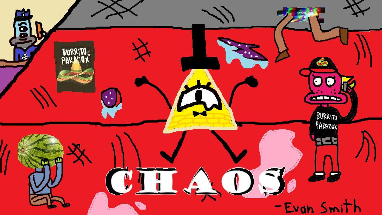 Bill Cipher causes CHAOS at BURRITO PARADOX - Book of Bill ANIMATION