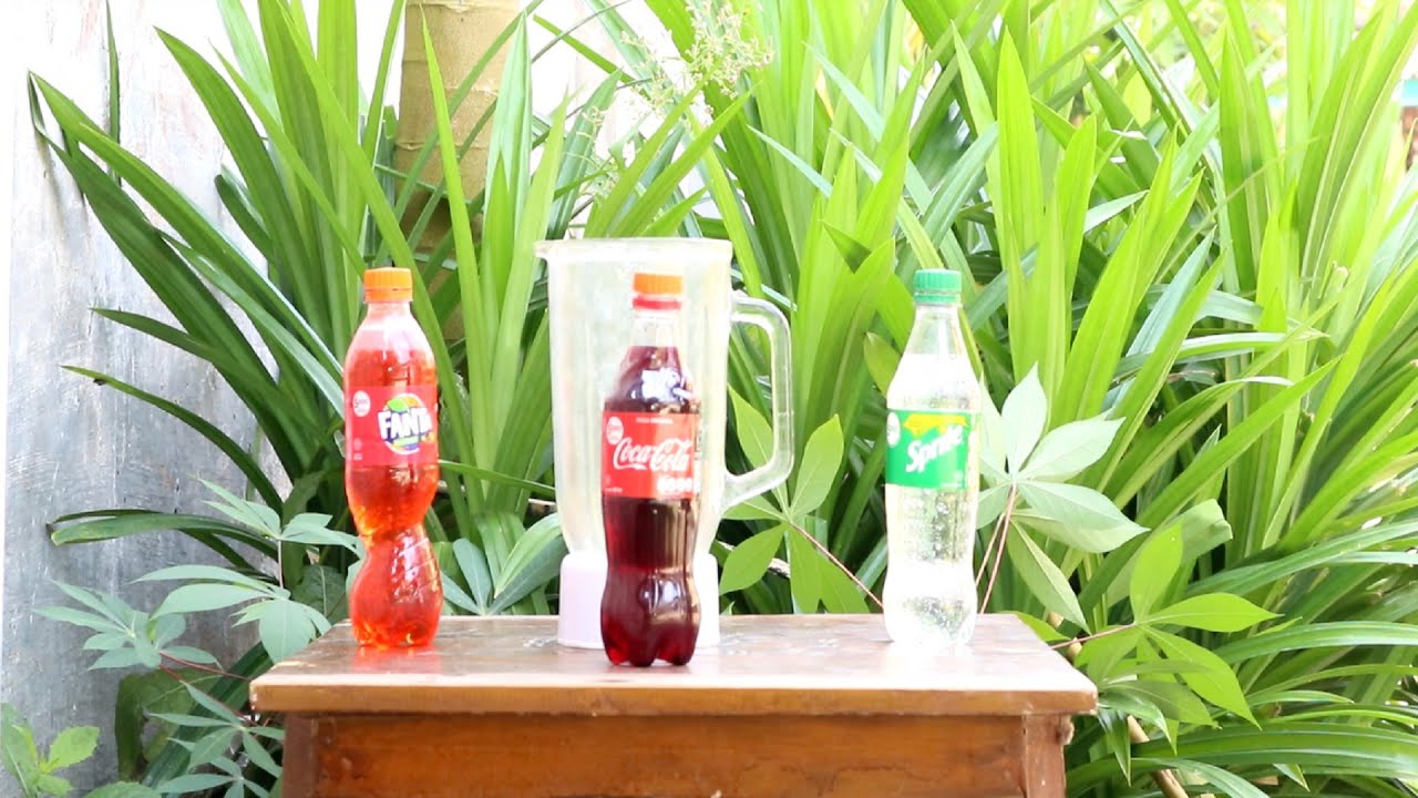 Coca Cola Campur Mentos Fanta Sprite | Eksperimentos Indonesia