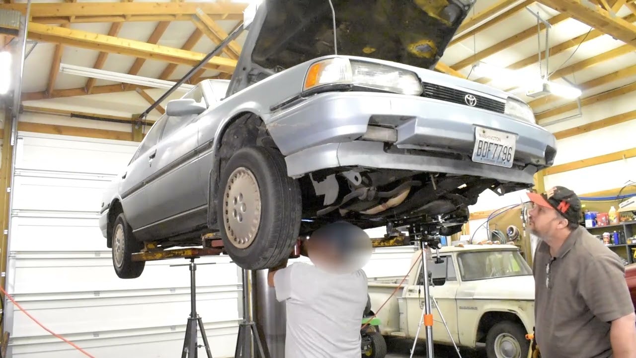 1990 Toyota Camry Transmission Removal