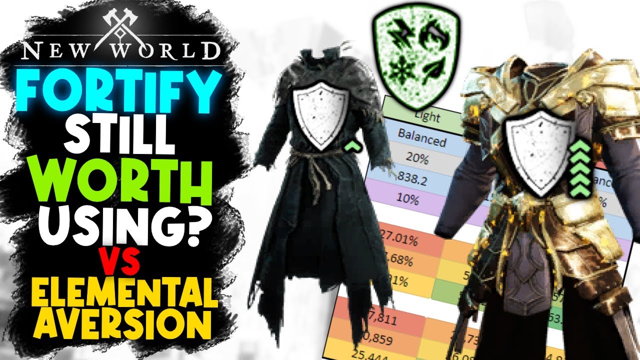 You Need New Armor! FORTIFY Nerfs Explained! Shirking Fortification Or Elemental Aversion? New World