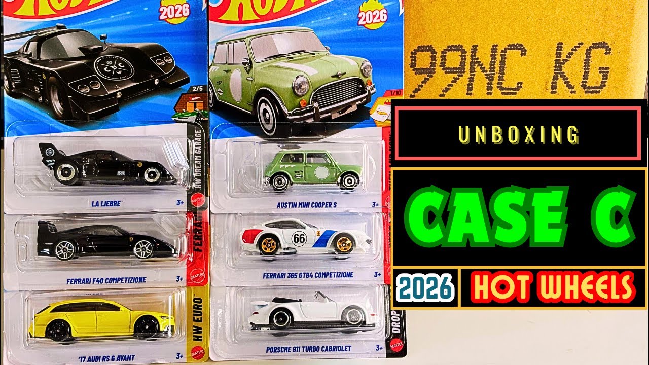 Unboxing - Hot Wheels 2026 Case C