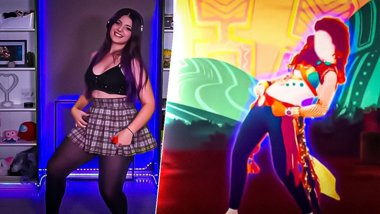 GirlOfNox bailando Hips Don't Lie  - Just Dance 💃