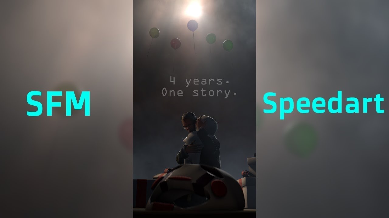 SFM Speedart | Four Years, One Story. | for FNAF's 4th Anniversary