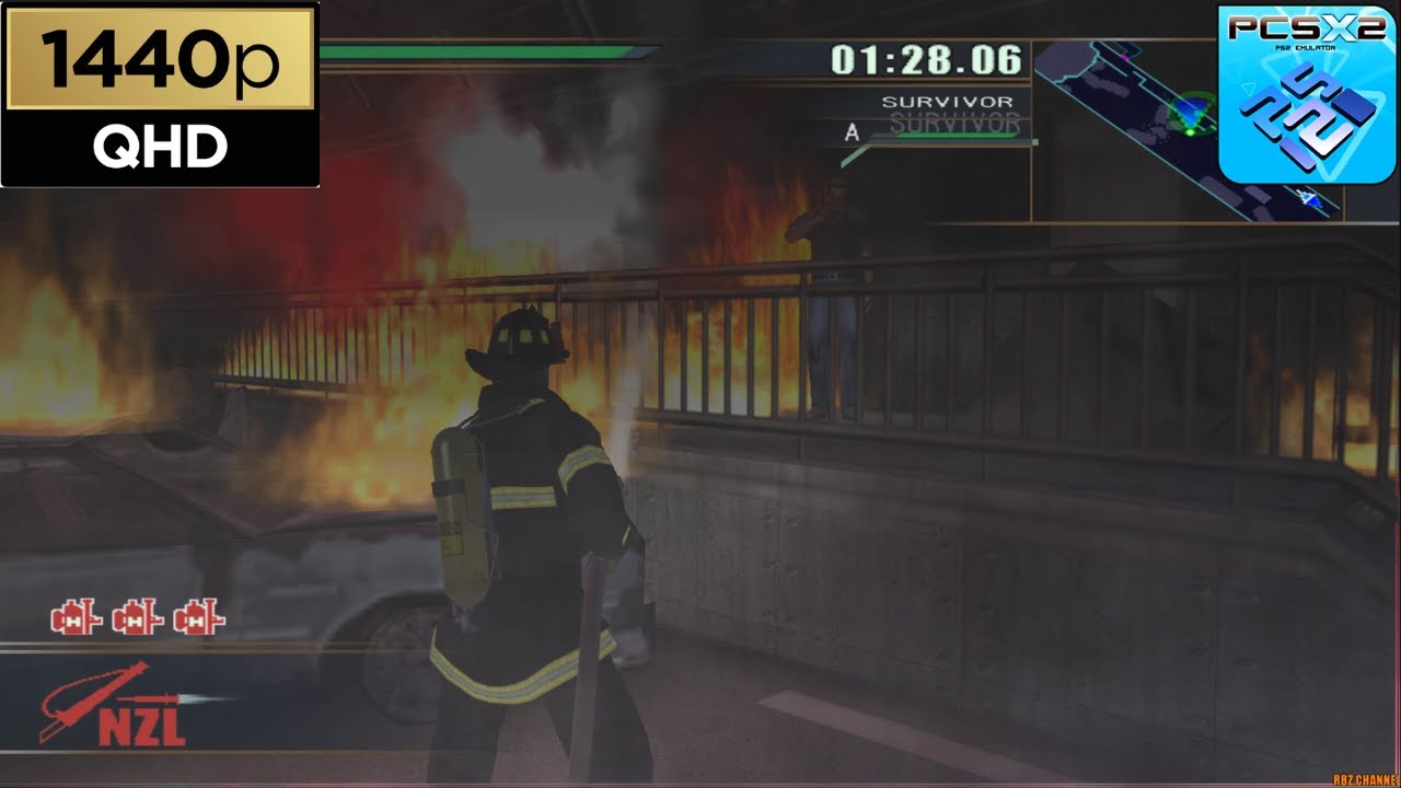 Firefighter F.D.18 PS2 Gameplay HD (2004) pcsx2 setup Latest 2023