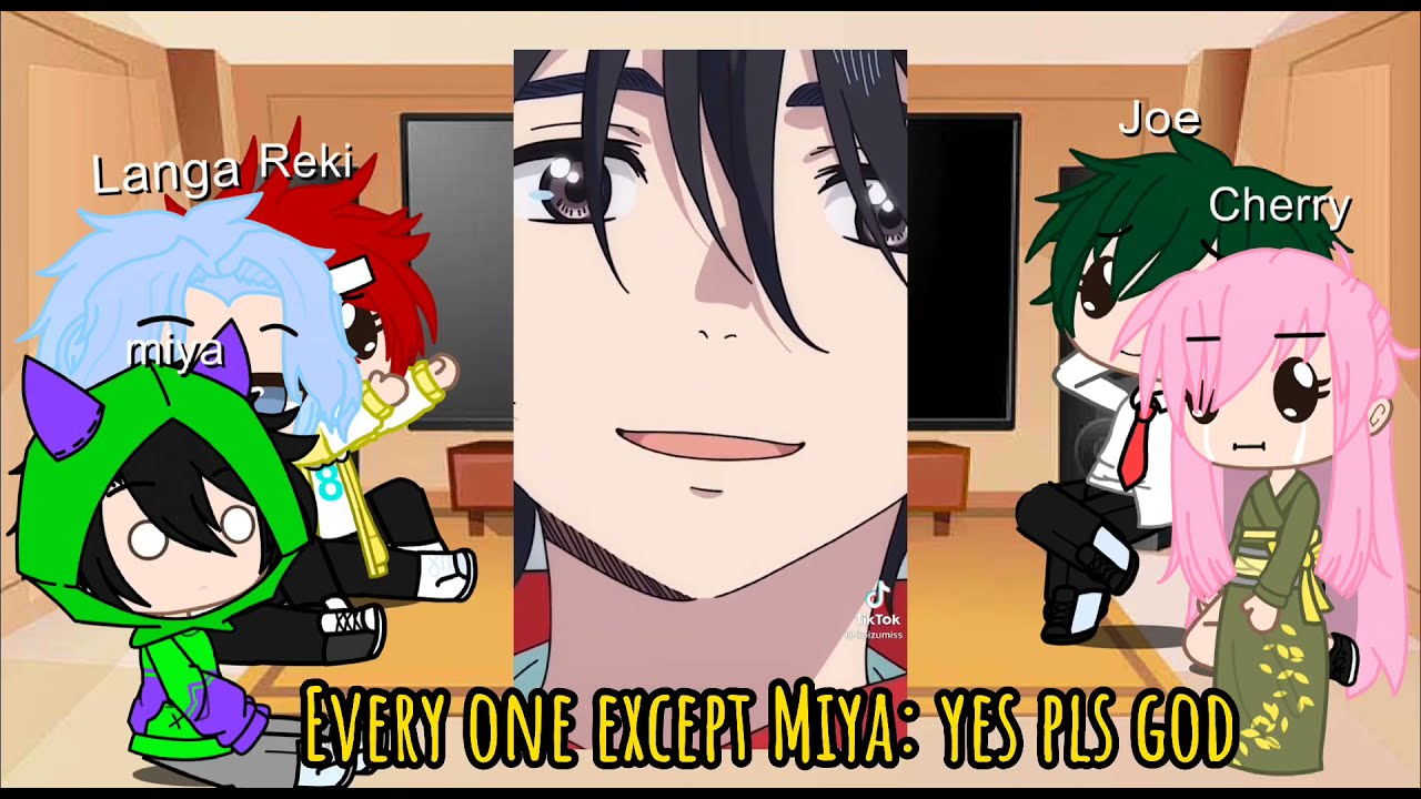 Sk8 the infinity react  Miya future as Mío ‘Sk8the ♾ x embe no etranger’ Inspired by .Gacha mira-kun