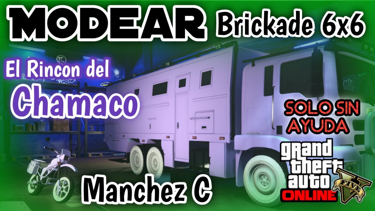 💥Afterpatch💥 Como Modear Brickade 6x6 y Manchez Scout C Solo sin Ayuda Gta5 Online Facil Xbox/PS