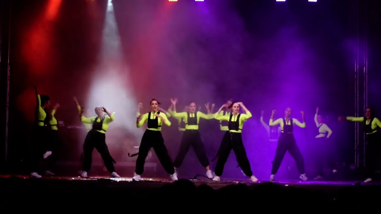 Grupo de baile Amay inauguración Fiestas de septiembre 2022 Mula (Murcia)