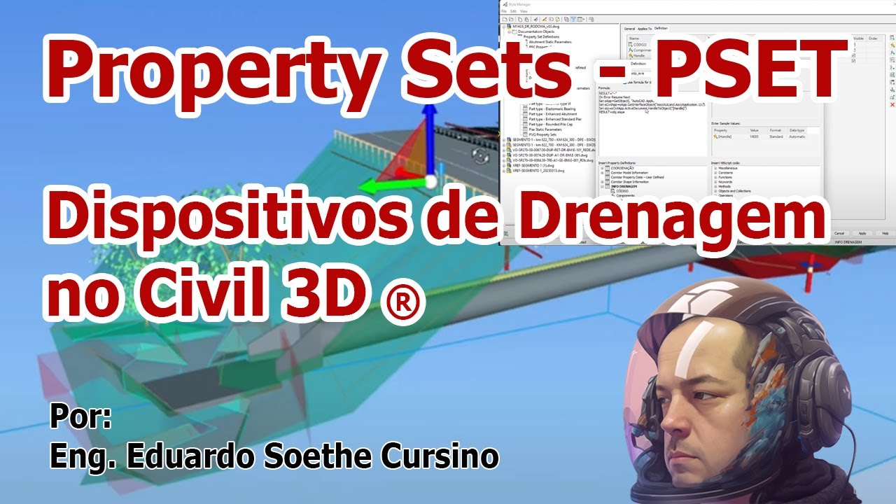 Property Set - PSET - Civil 3D