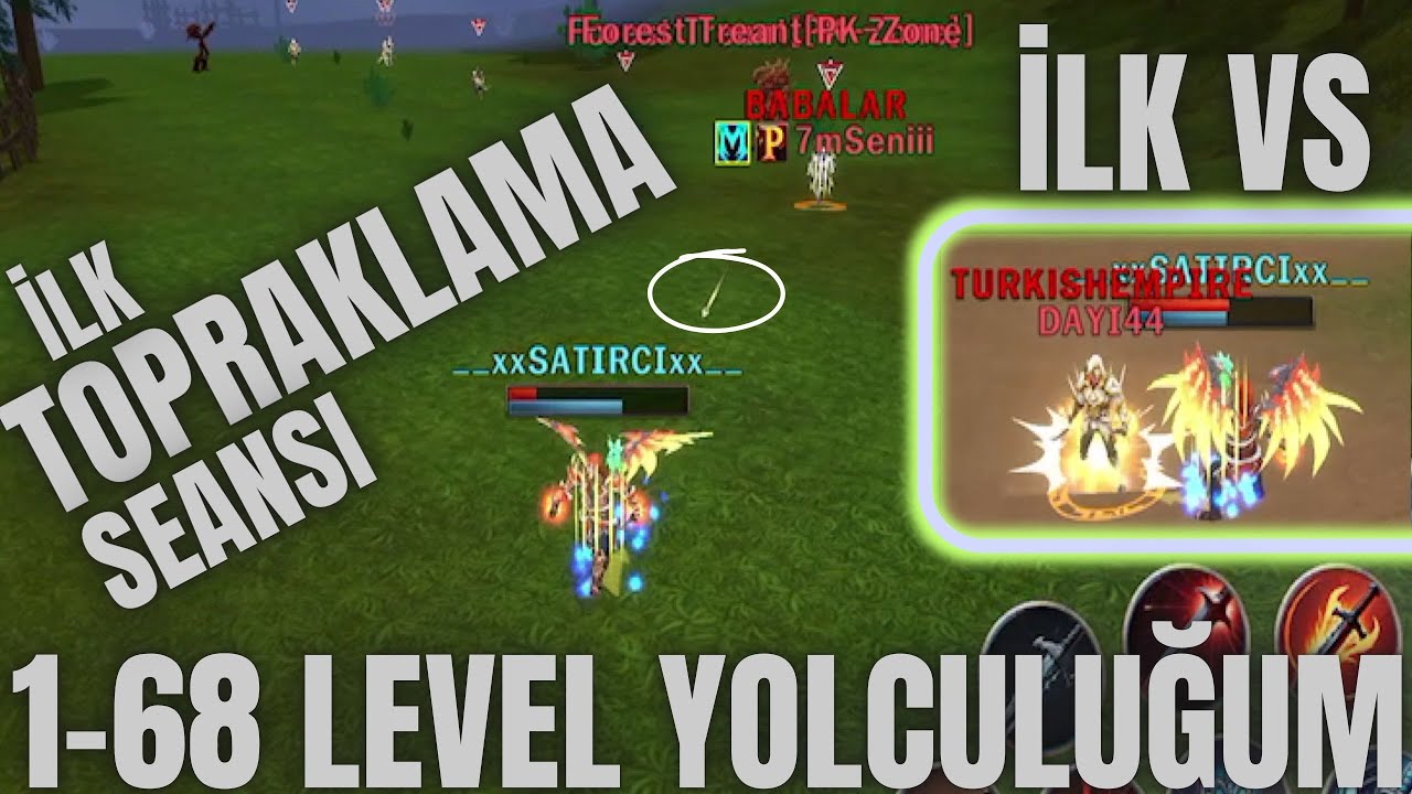1-68 LvL YOLCULUĞUM ve İLK CZ Deneyimim :) | Topraklama Seansı Başladı :) | Nowa Online World #1