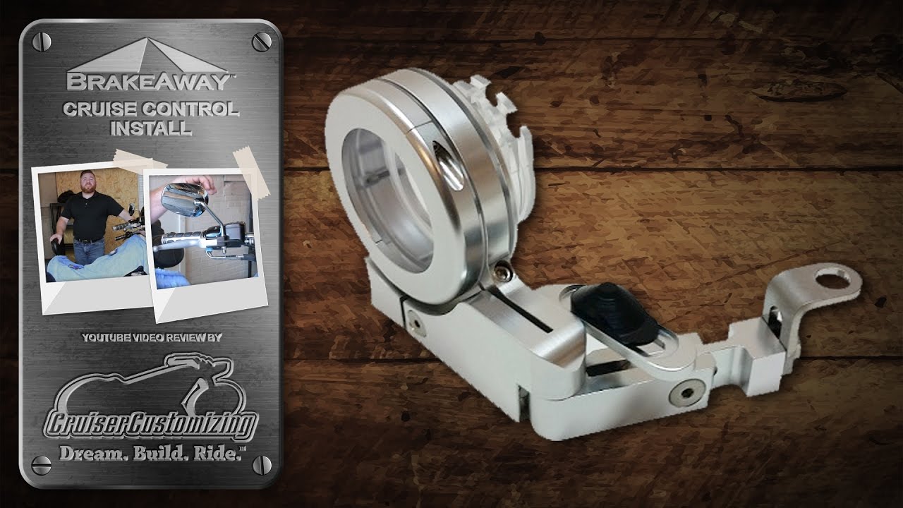 BrakeAway Motorcycle Cruise Control Install & Review