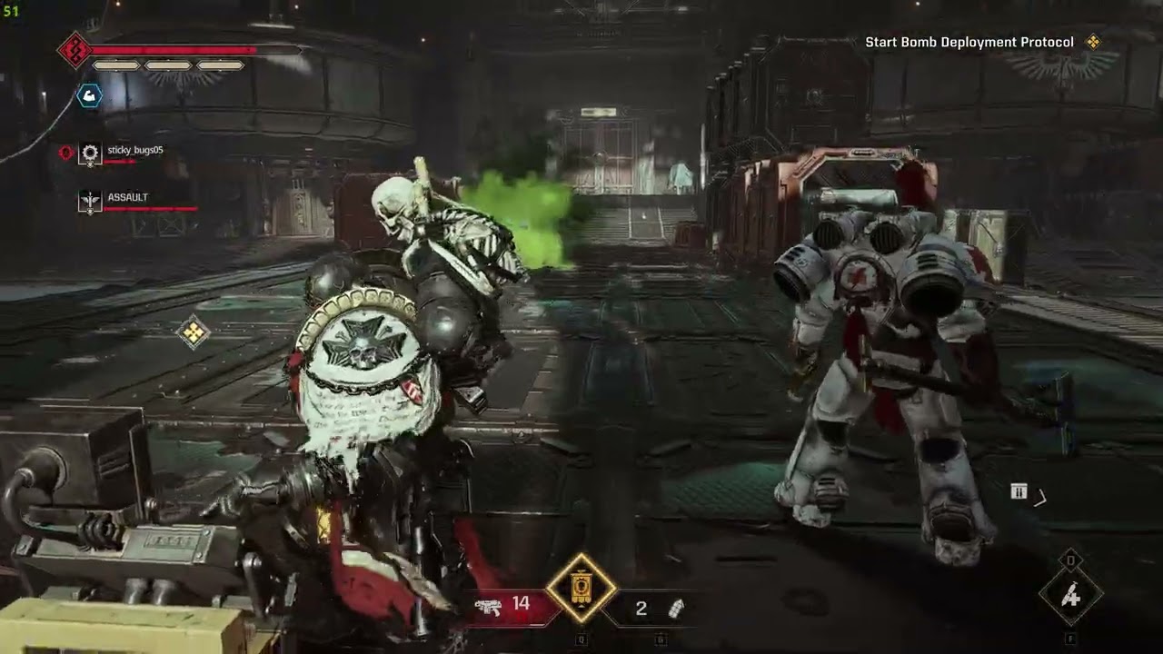 Warhammer 40,000  Space Marine 2 Inferno Absolute Bulwark