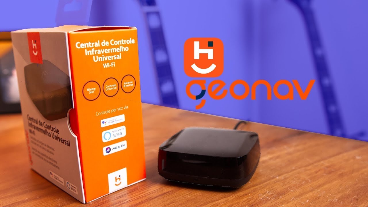 Compatível com Alexa! Controle Infravermelho Universal Geonav | Review completo!