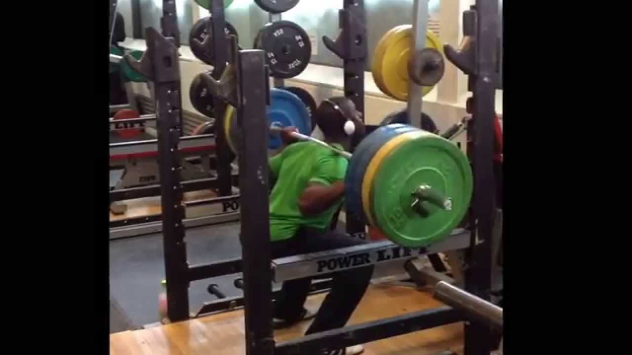 Dwain Chambers Jump Squat 170kg