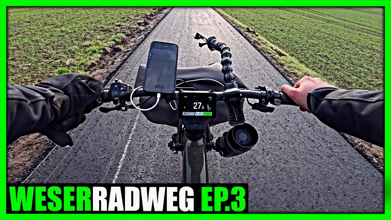 Premiere auf 2 Rädern: Das ist der neue Weser Radweg | Ep.3