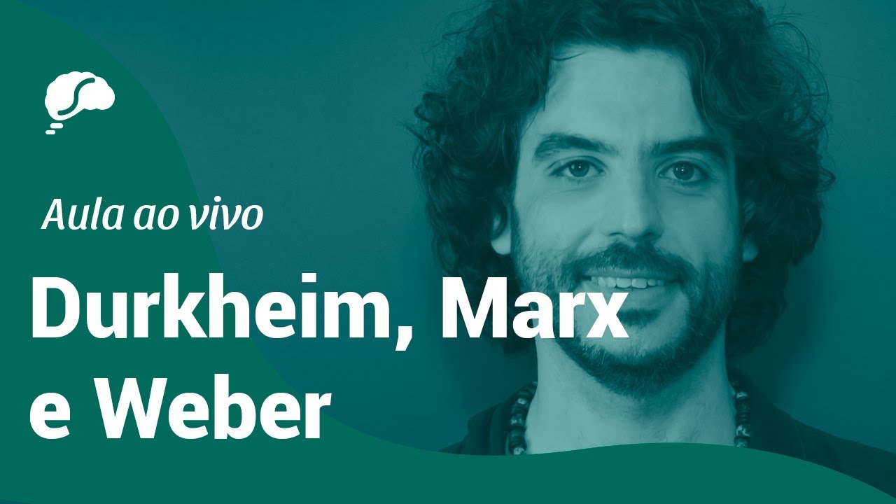 OS 3 SOCI&Oacute;LOGOS CL&Aacute;SSICOS QUE MAIS CAEM NO ENEM