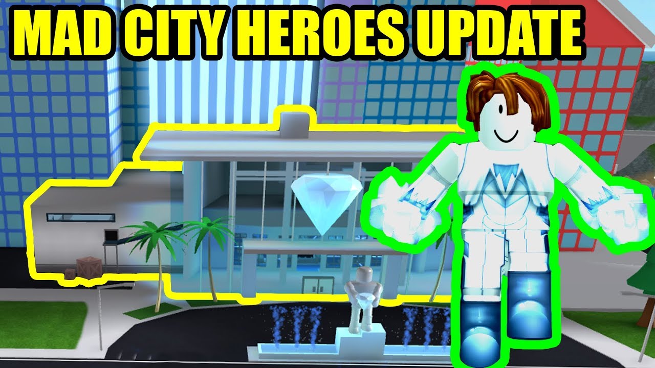 NEW HEROES and JEWELRY STORE UPDATE | Roblox Mad City Update and Codes