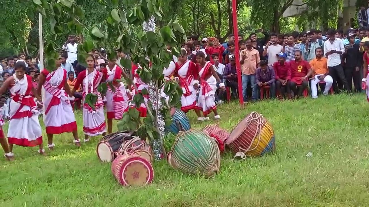 ramgarh college Ramgarh karma puja dance video 2023 ramgarh vlog 2023 Vicky Mahto Ramgarh
