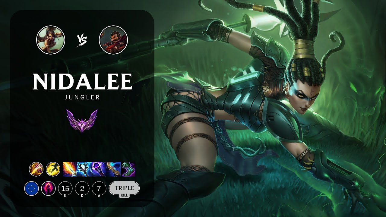 Nidalee Jungle vs Graves - EUW Master Patch 14.1