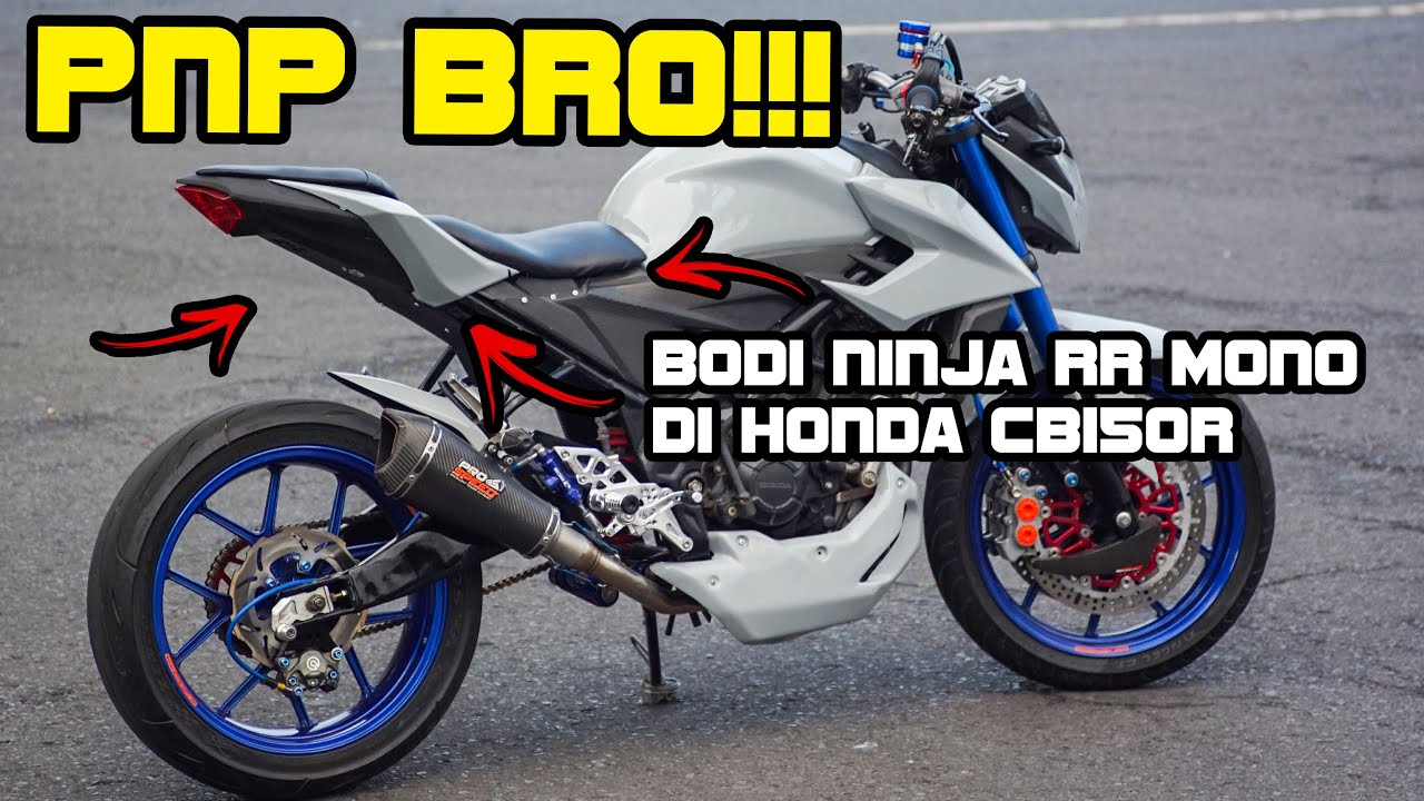 PASANG BODI NINJA RR MONO KE HONDA CB150R!! AUTO GANTENG!!!