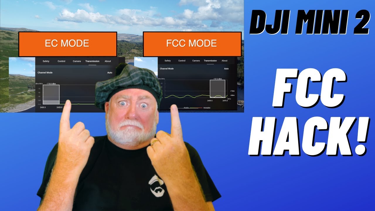 DJI Mini 2 FCC v CE