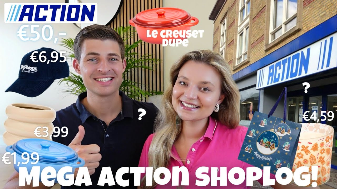 MEGA ACTION SHOPLOG - ACTION SHOP WITH ME SEPTEMBER 2025! | Joyce Rikken