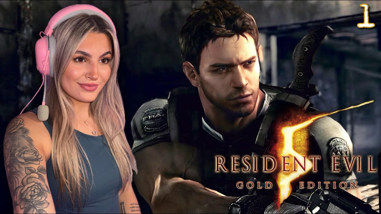 CHRIS REDFIELD IS HERE TO STAY! - Resident Evil 5 - First Playthrough | Part 1