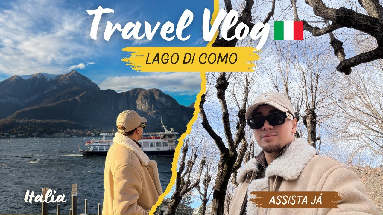 CONHECENDO LAGO DI COMO 🇮🇹 | O LUGAR MAIS LINDO DA ITÁLIA?