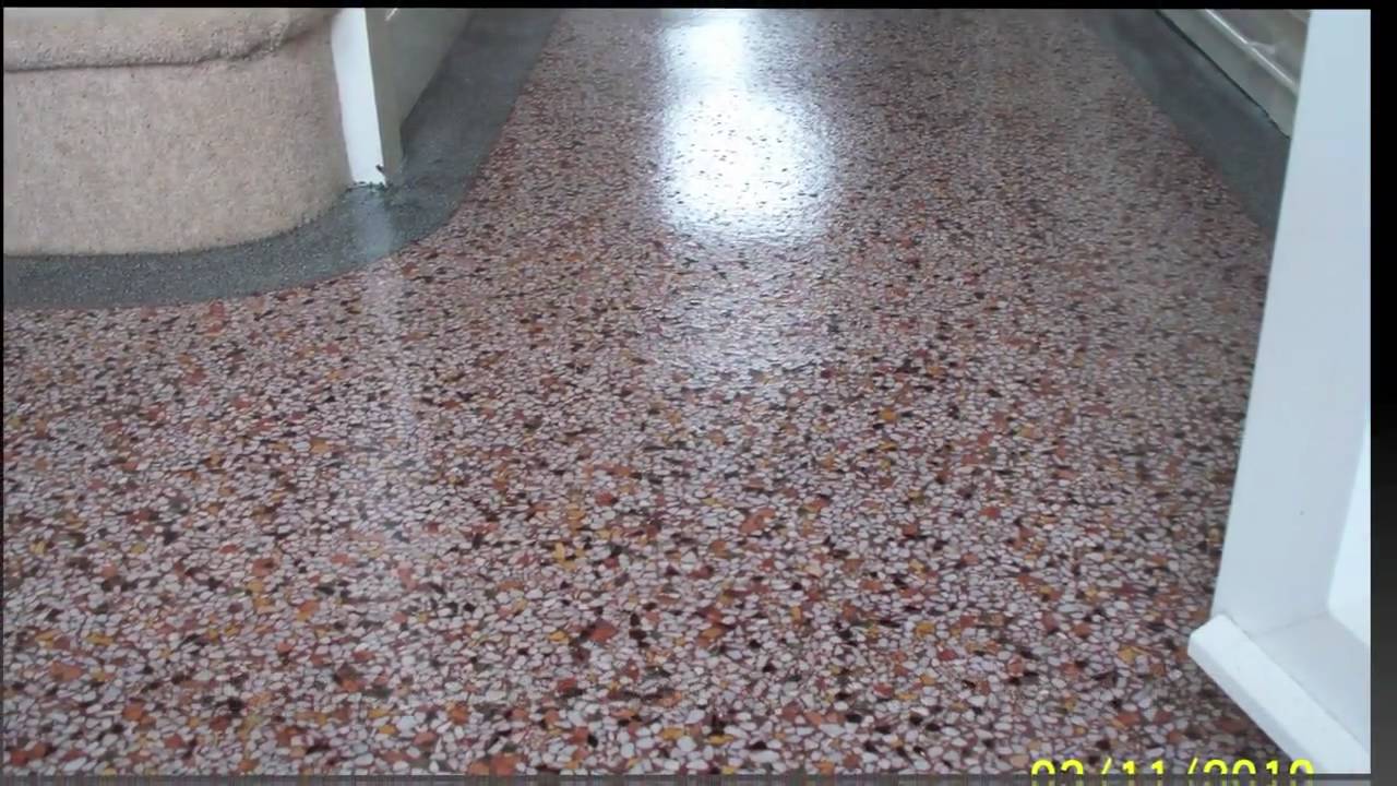 Edwardian Terrazzo Floor Cleaning Leicester