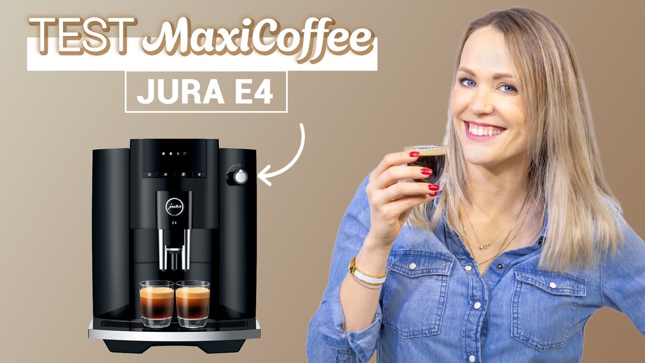 Nous avons testé la machine à café JURA E4 | Le Test MaxiCoffee