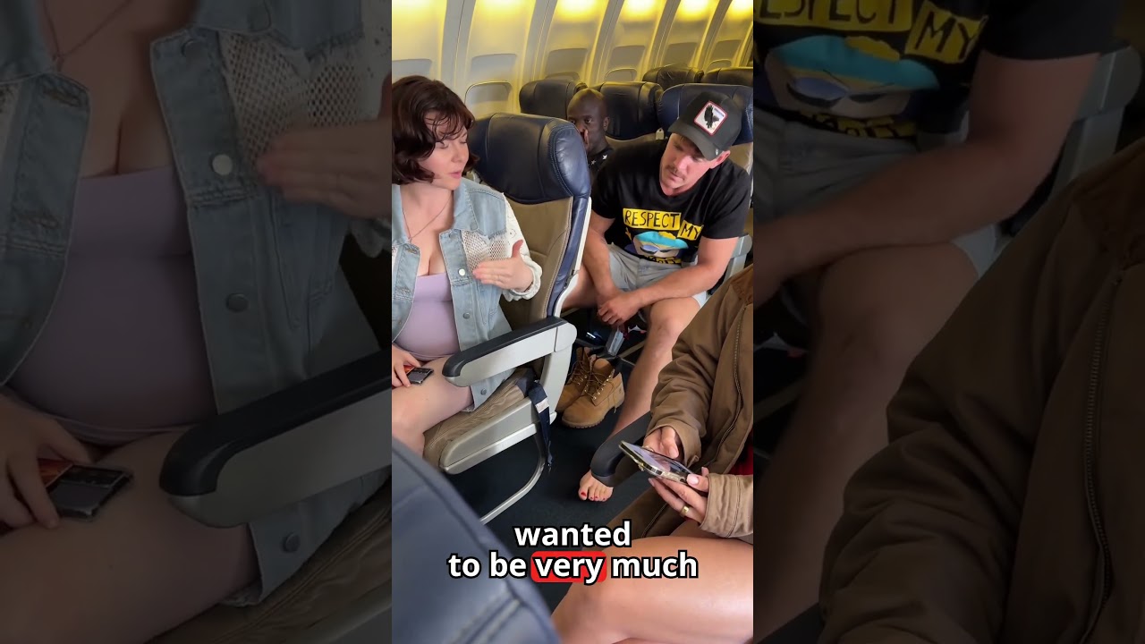 Passengers get into argument during their flight 🤯