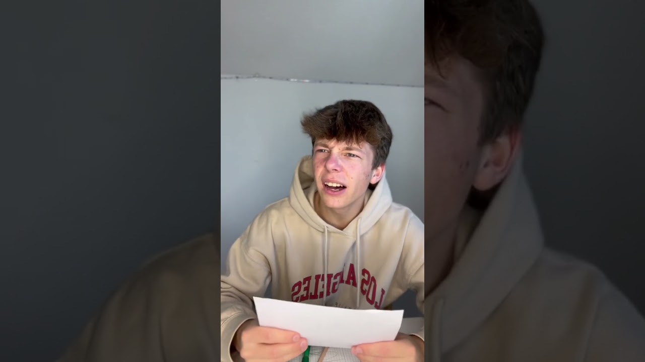 Wenn der STREBER eine Schlechte Note bekommt   I   #Lukas 712 Shorts