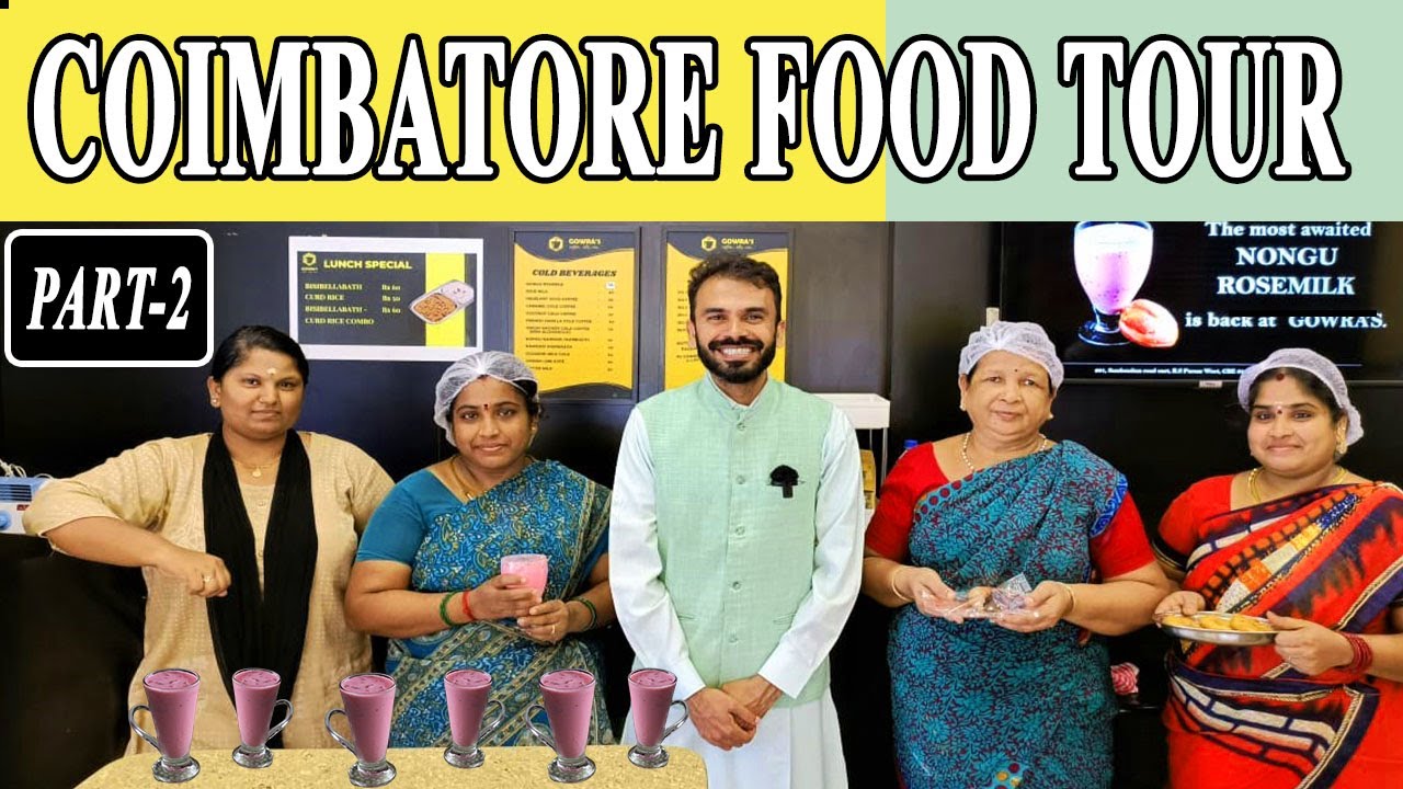 Part-2 Coimbatore food tour | Best South Indian Food in Coimbatore | Coimbatore street food in Hindi