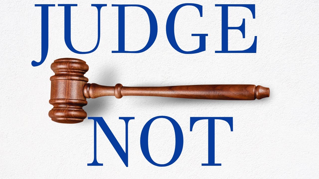 Judge Righteous Judgement