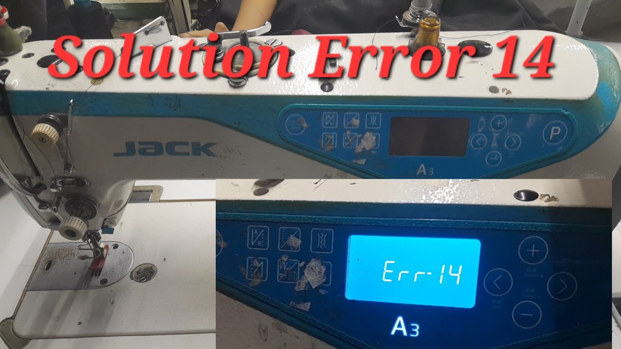 Jack A3 error 14 Solution