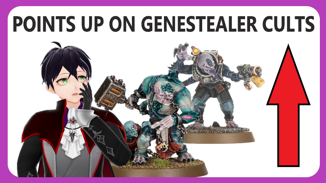 How to Cope with the Genestealer Cults points at the start of 11th ed Warhammer 40K