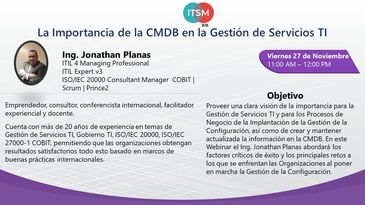 La importancia de la CMDB en la Gestión de Servicios TI