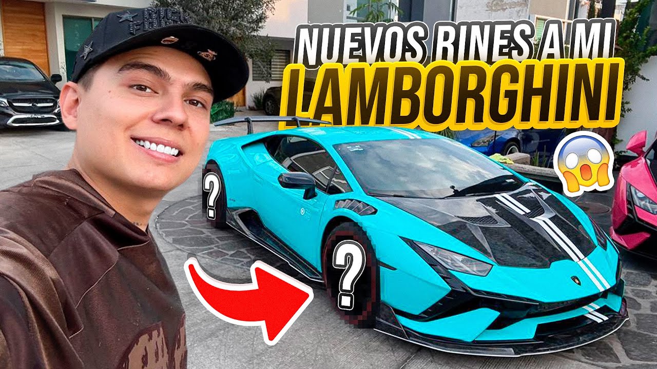 NUEVOS RINES A MI LAMBORGHINI HURACÁN | ManuelRivera11