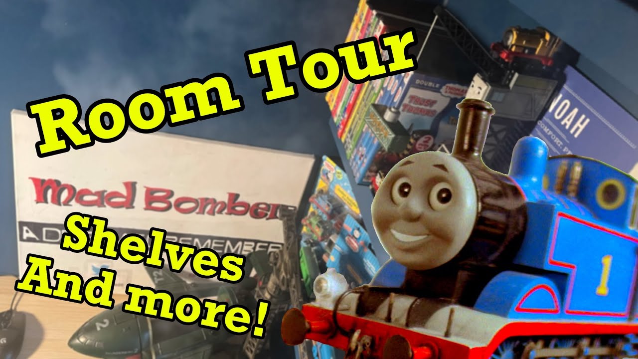 New Room Tour | Thomas Collection and Shelves | Engine Shed Studios
