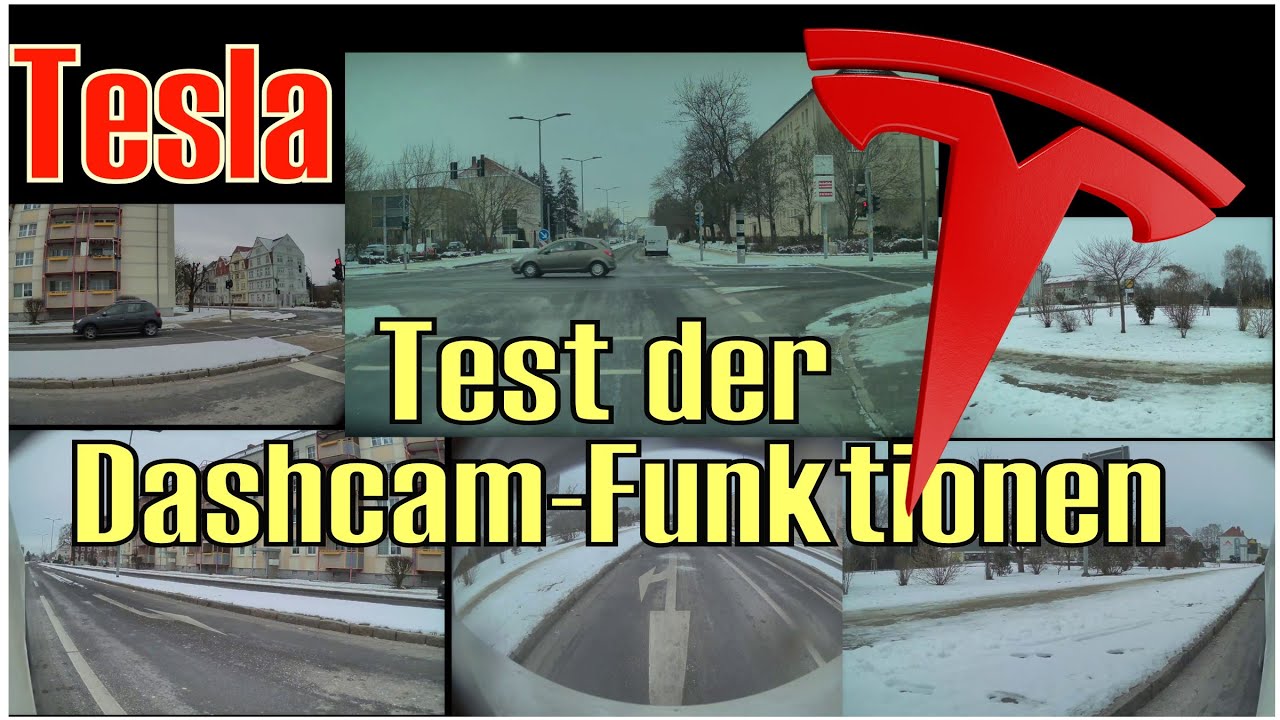 Tesla Test der Dashcam Funktionen mittels Hupen und Speichern - Was wird aufgezeichnet und wie lange