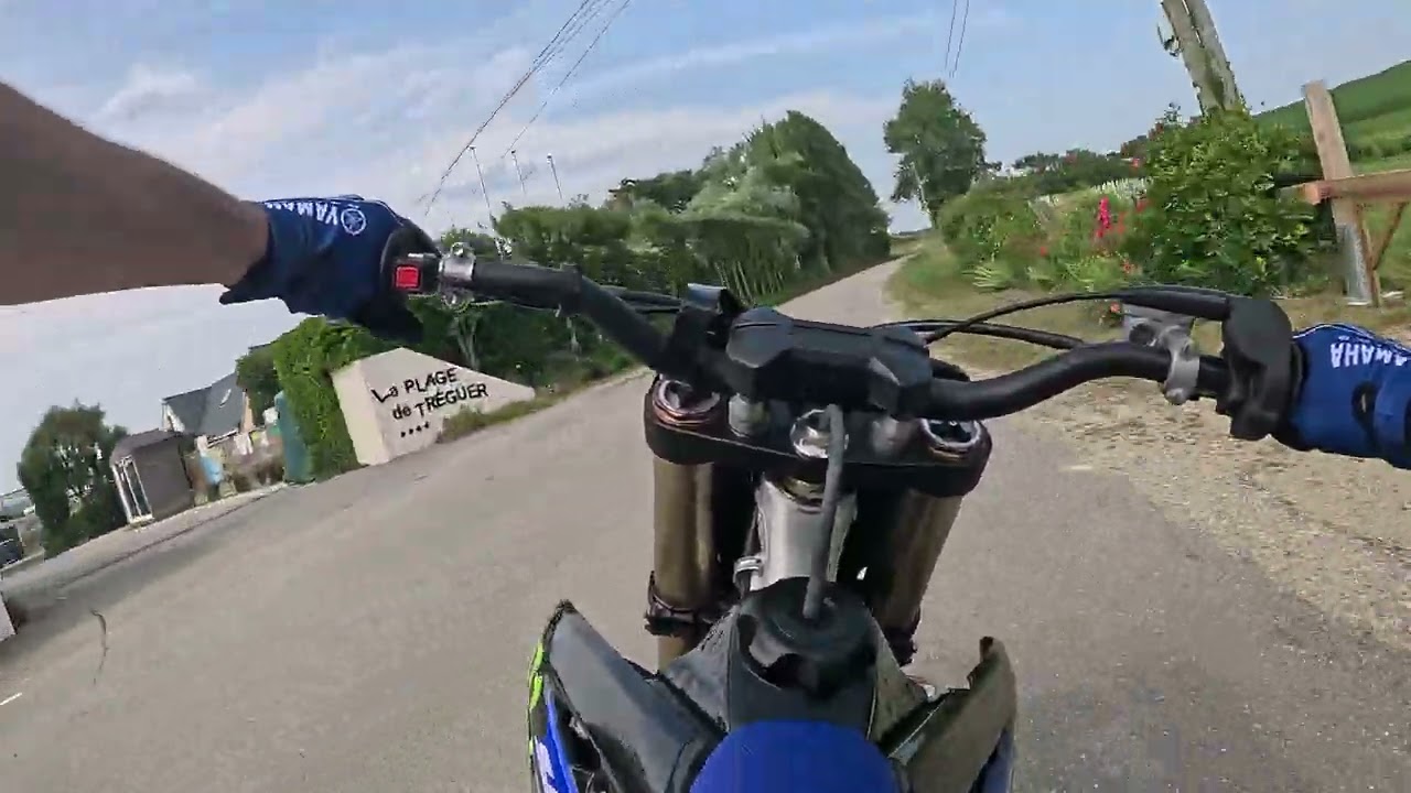 Nouvelle vue yamaha yz 250 2temps 2025 épisode 2 #yz250 #yamaha #motocross #bikelife
