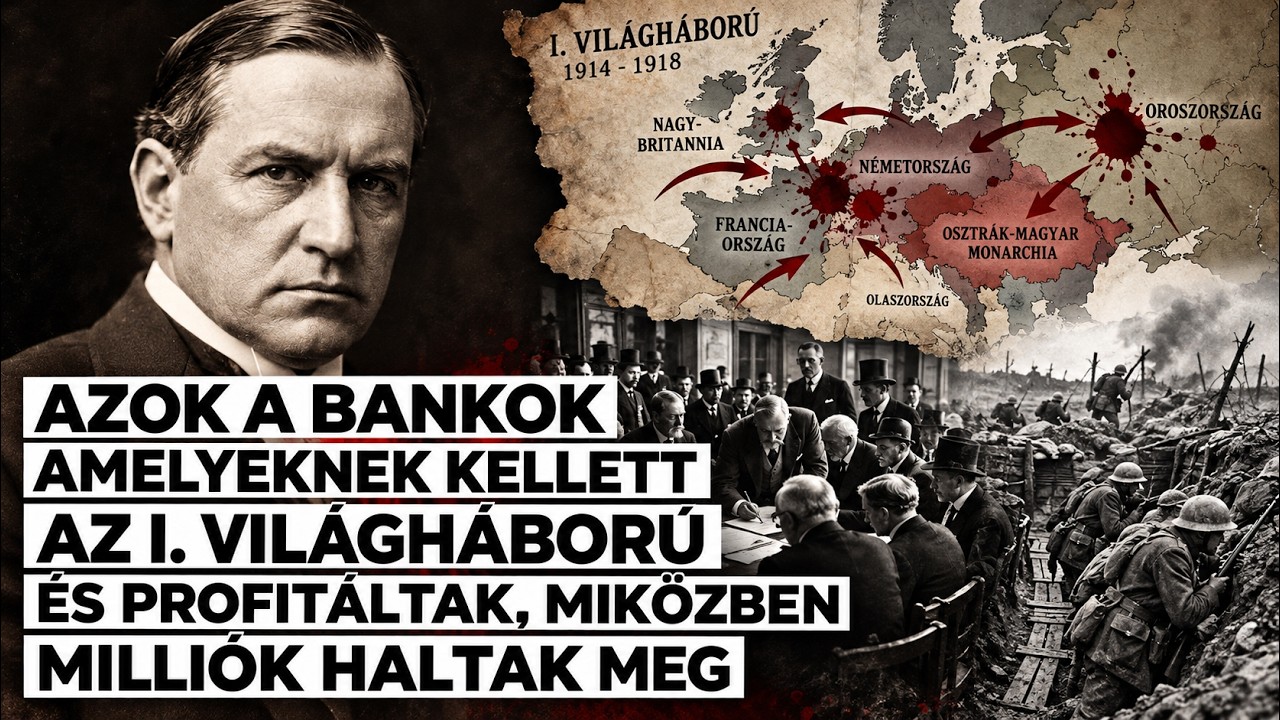 Jak banki zarobiły fortunę na I wojnie światowej? Morgan, Fed i miliardy