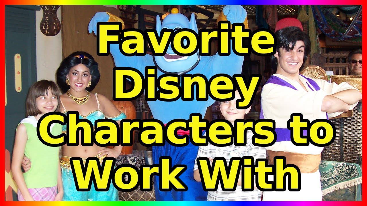 Favorite Disney Characters to Work With (lots of photos) - Ep 66 Confessions of a Theme Park Worker