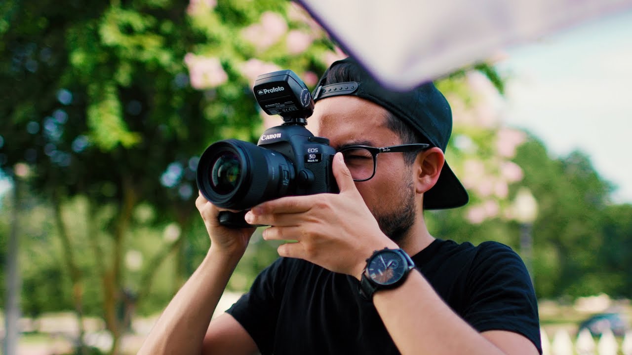 Behind The Scenes PHOTOSHOOT! Profoto A1X + MagBox